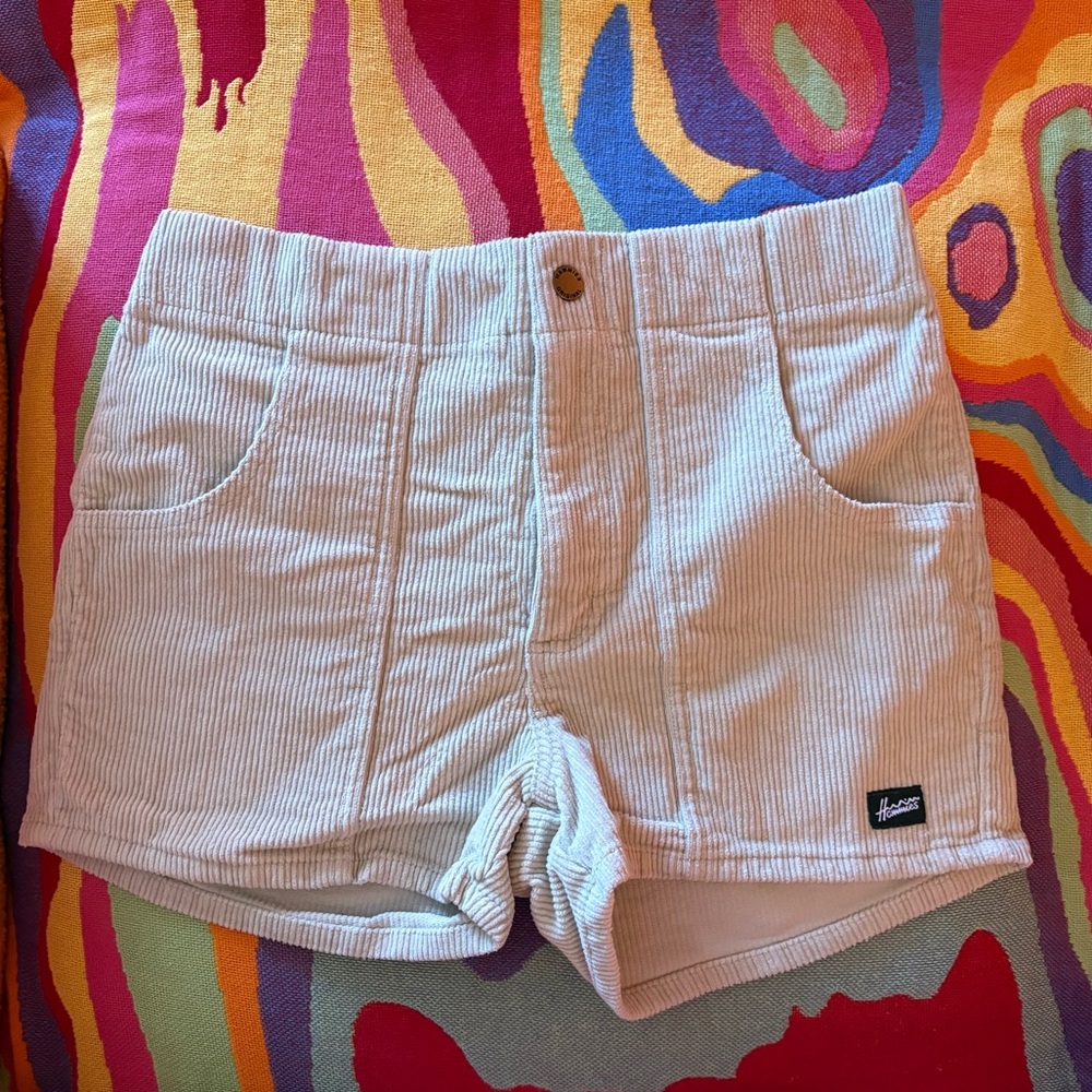 Hammies Brand Sand Color Tan Corduroy Shorts